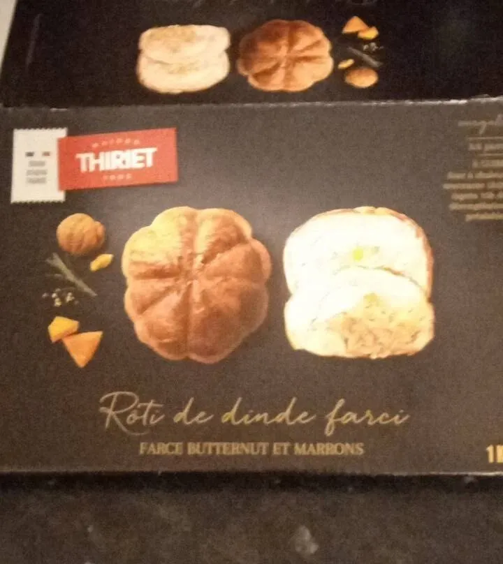 Rôti de dinde farci FARCE BUTTERNUT ET MARRONS