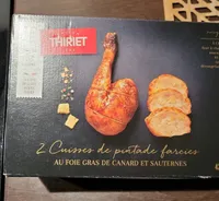 Cuisse pintade  farcies