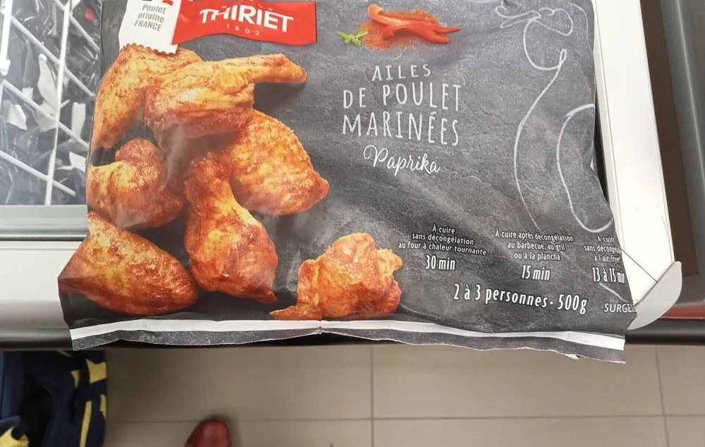 Ailes de poulet marinées