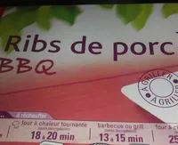 Ribs de porc bbq