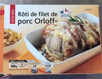 Rôti de filet de porc Orloff