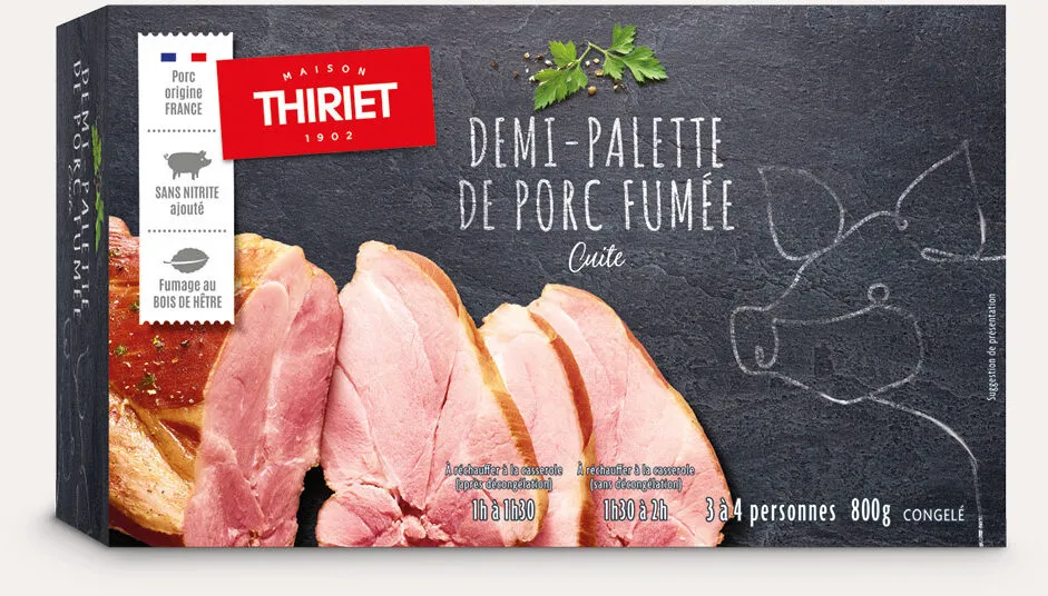 Demi-palette de porc fumée