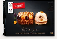 Rôti de porc aux pruneaux et aux abricots