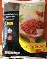 Viande hachée égrainée pur boeuf
