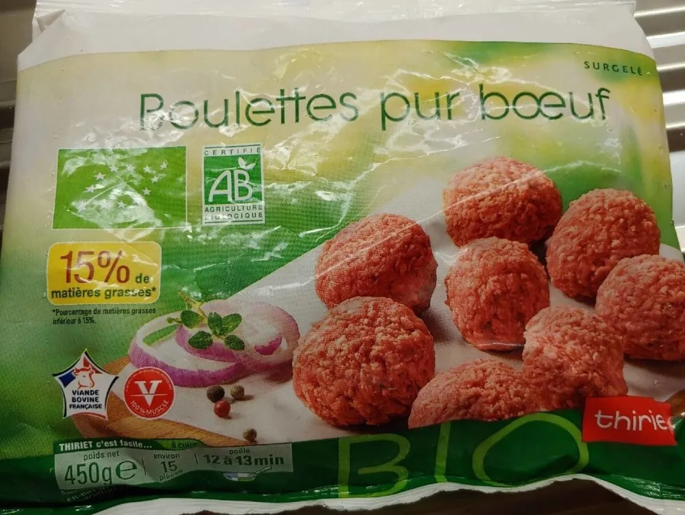 Boulettes pur boeuf