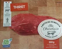 2 biftecks rumsteck