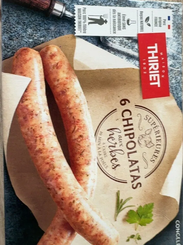 Chipolatas aux herbes
