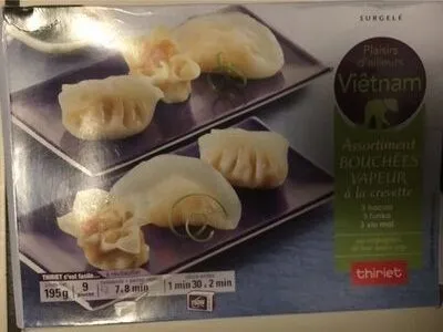 Assortiment Bouchées vapeur