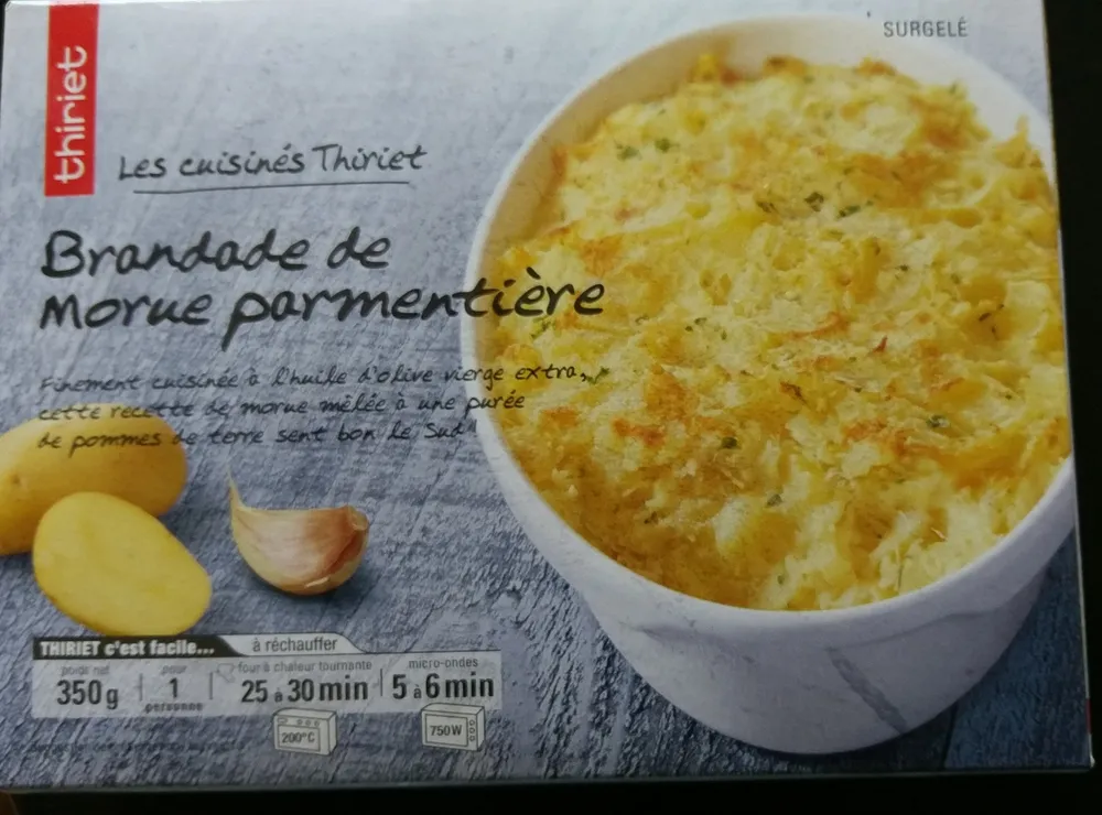 Brandade de morue parmentière