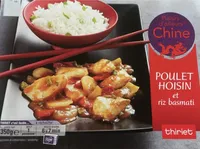 Poulet hoisin et riz basmati