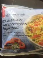 Riz basmati aux crevettes facon thai