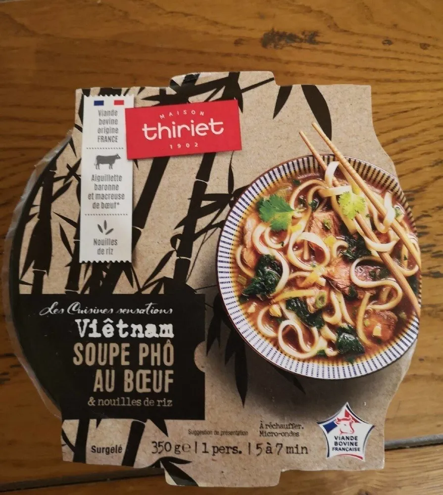 Soupe Pho au bœuf