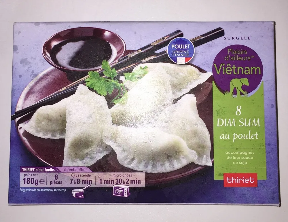 Dim sum au poulet