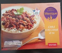Chili Con Carné et riz