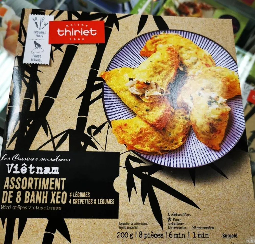 Assortiment 8 Banh Xeo