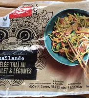 Poêlée thaï au poulet et légumes