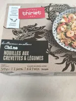 Nouilles aux crevettes et légumes