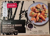 Assortiment de bouchées croustillantes