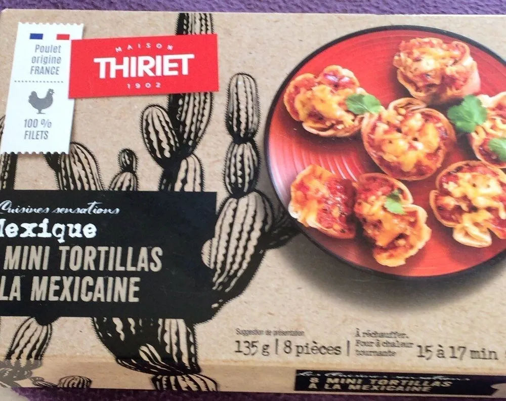 Tortillas mini a la mexicaine