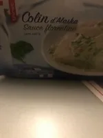 Colin d'alaska sauce florentine