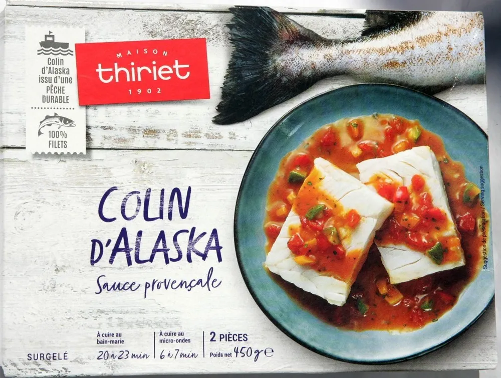 Colin d’Alaska Sauce provencale