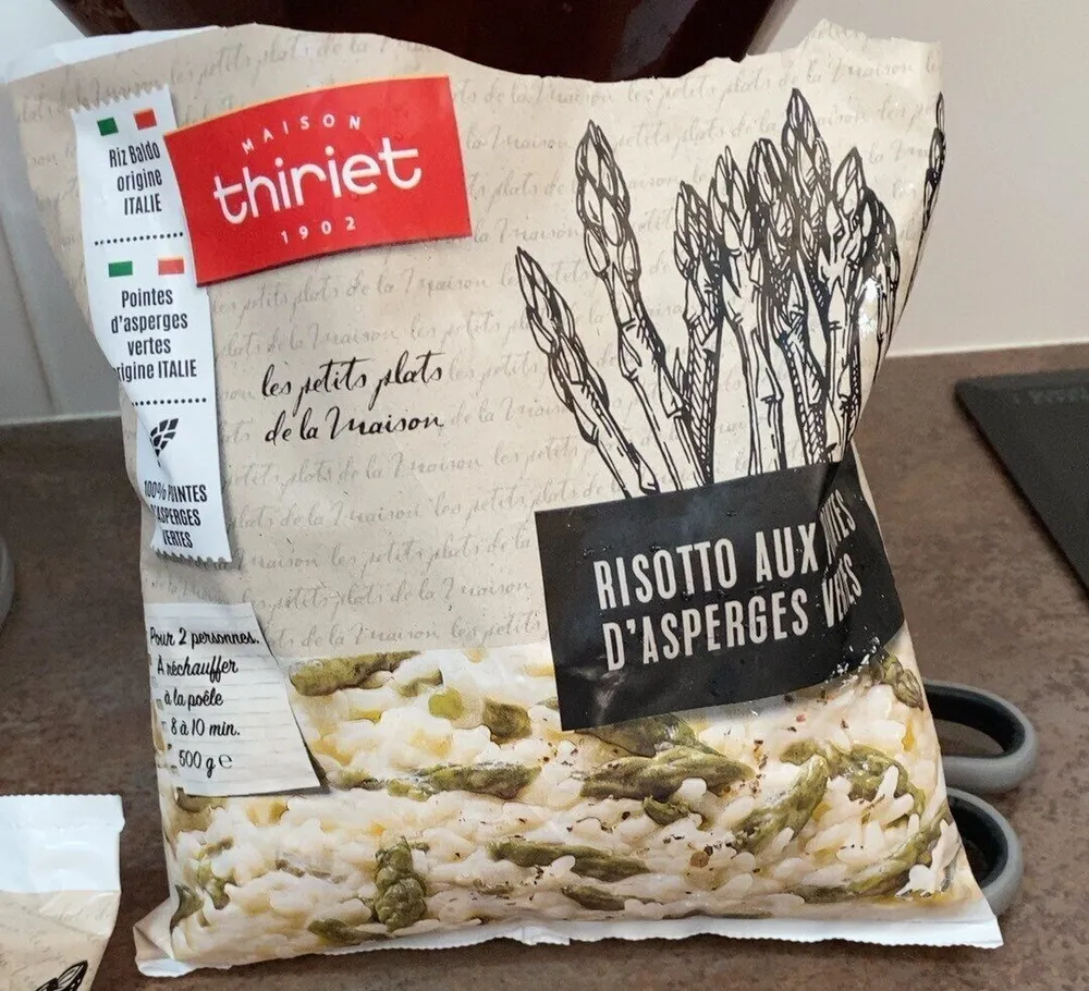 Risotto aux pointes d’asperges vertes