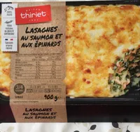 Lasagne au saumon et aux epinards