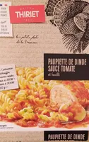 Paupiette de dinde sauce tomate fusili