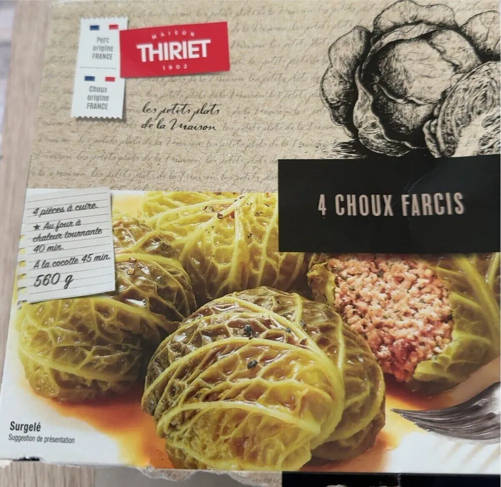Choux farcis