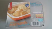 Poulet sauce curry coco et pâtes risoni