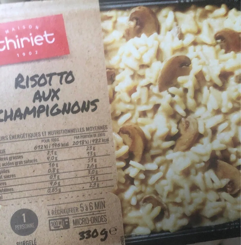 Risotto champignons