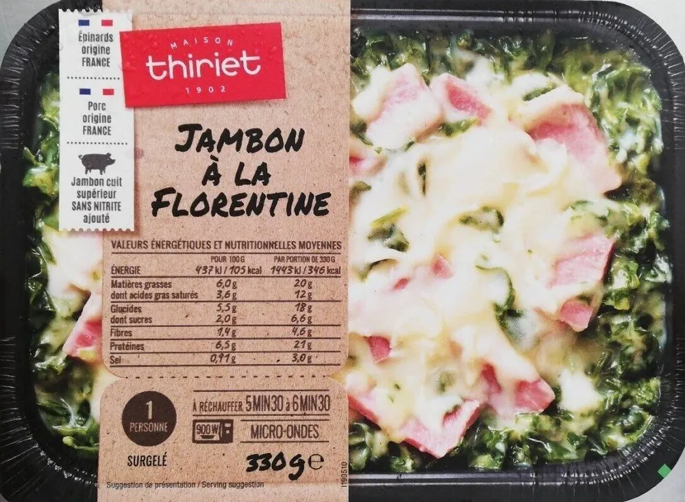 Jambon à la florentine