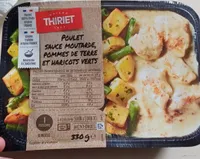 Poulet sauce moutarde pommes de terre