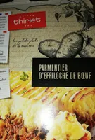 Parmentier d effiloche de boeuf