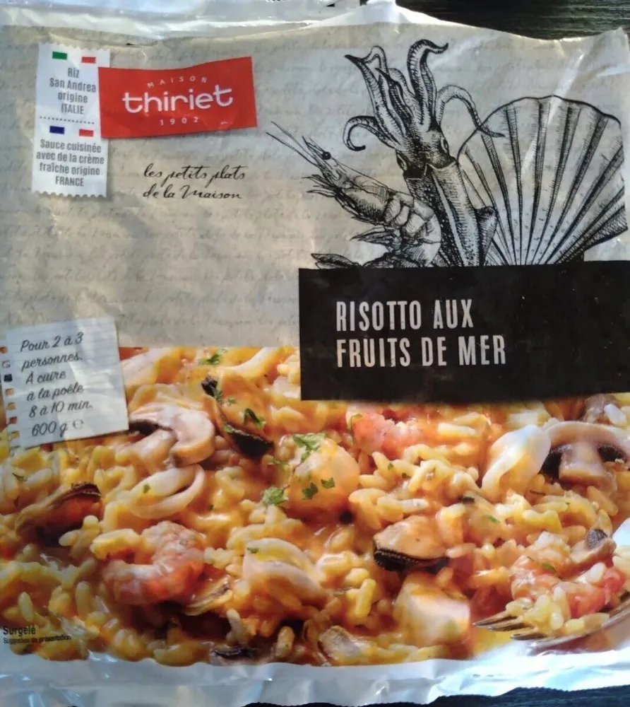 Risotto aux fruits de mer