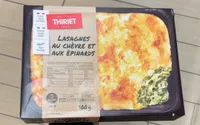 Lasagne chèvres épinards