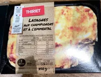 Lasagnes aux champignons et Elemental