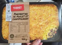 Parmentier de poulet et champignons