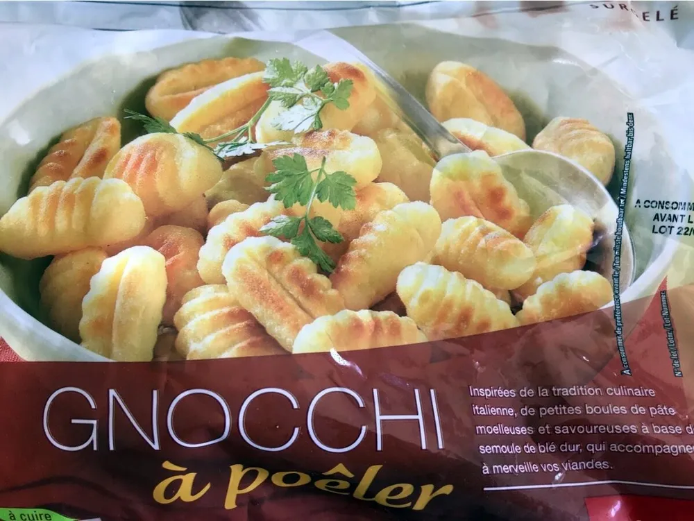 Gnocchi a poeler