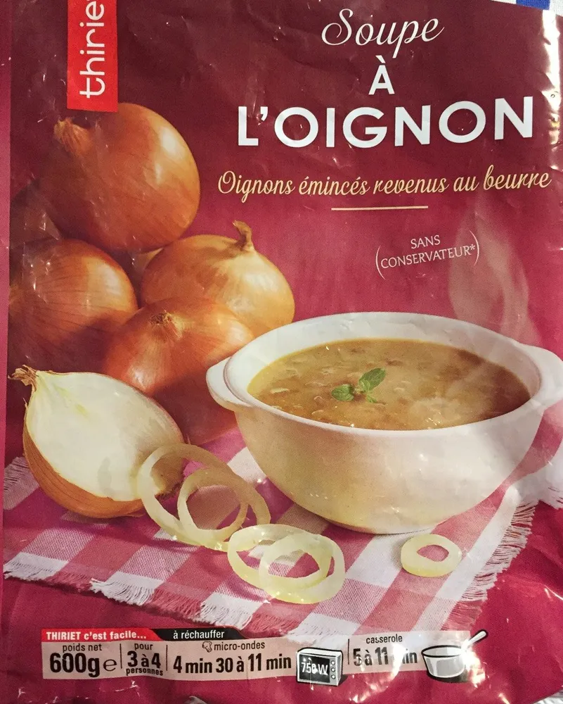 Soupe a l'oignon