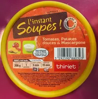 L'instant soupes - tomates, patates douces & mascarpone