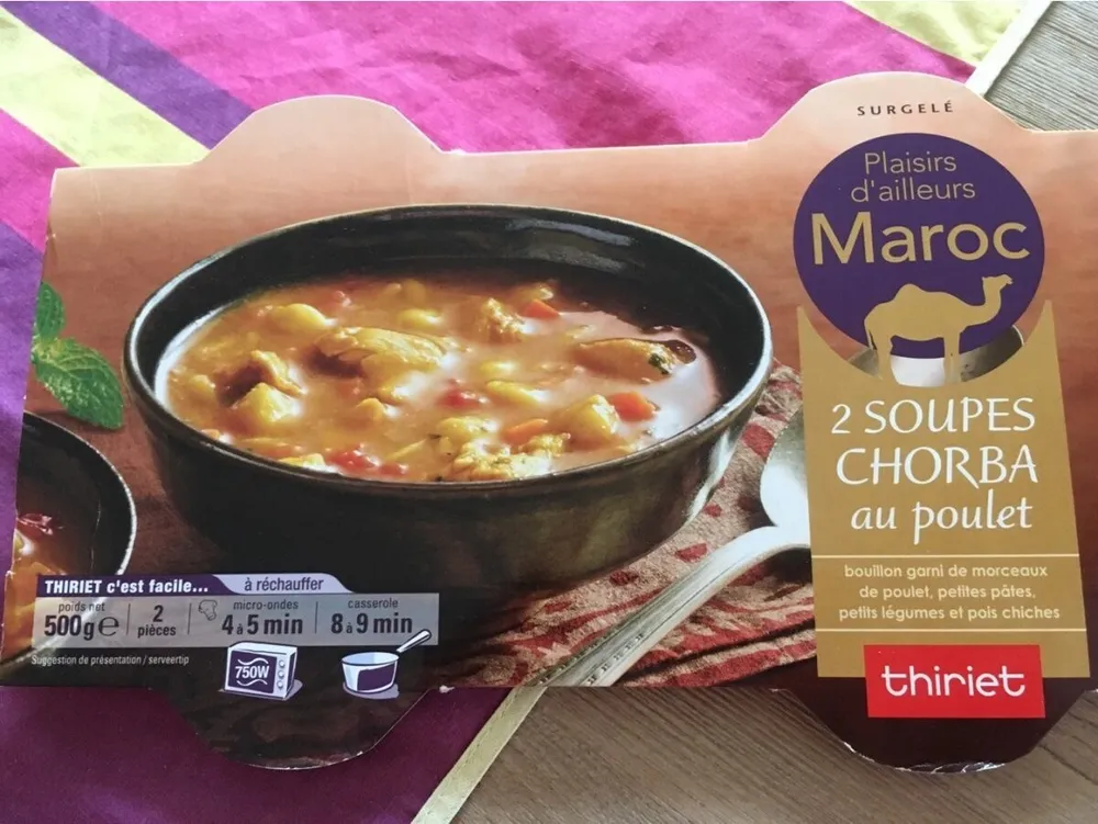 Soupe chorba au poulet