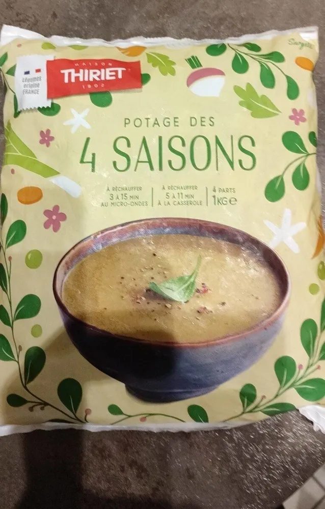 Potage des 4 saisons