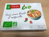 Penne sauce tomate et mozzarella BIO