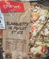 Blanquette de poulet et riz