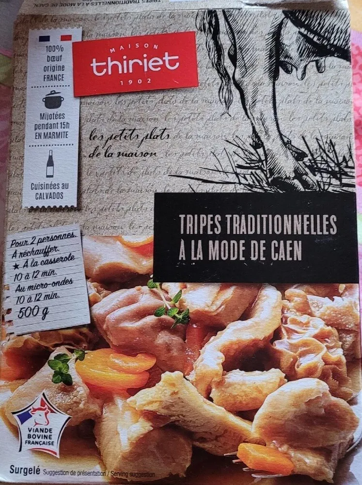 Tripes traditionnelles à la mode de Caen