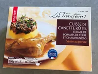 Cuisse de canette rôtie