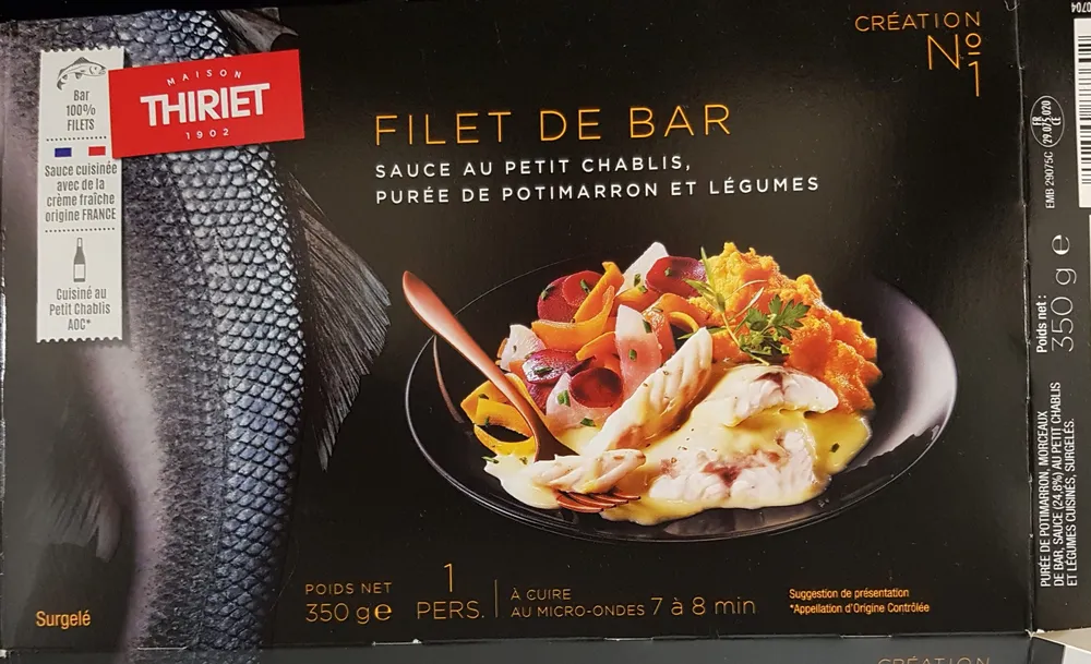Filet de bar