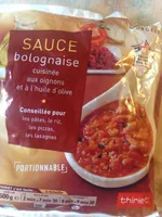 Sauce Bolognaise Cuisinée aux Petits Oignons et à l'Huile d'Olive