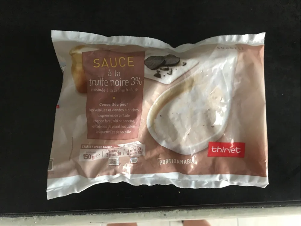 Sauce à la truffe noire 3%